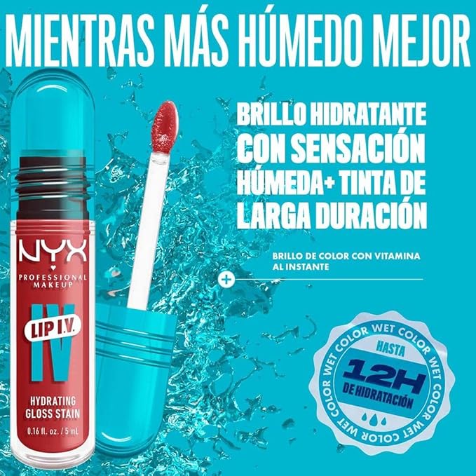 Nyx lip I.V hydrating gloss serum