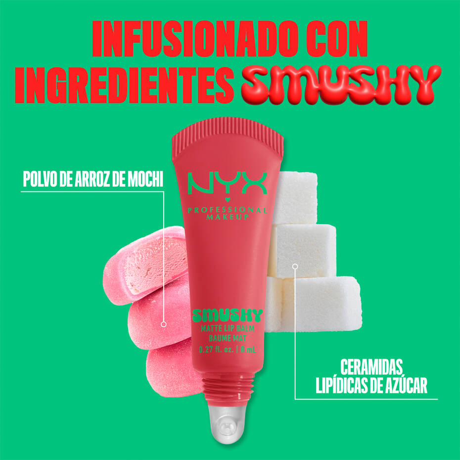 Nyx smushy matte lip balm