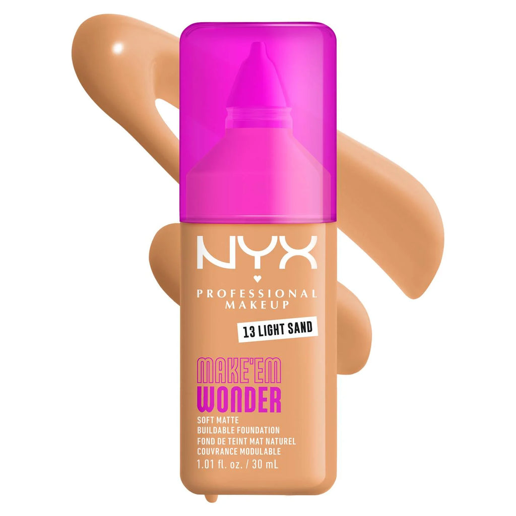 NYX Professional Makeup Make ‘EM Wonder, 24H Soft Matte Foundation