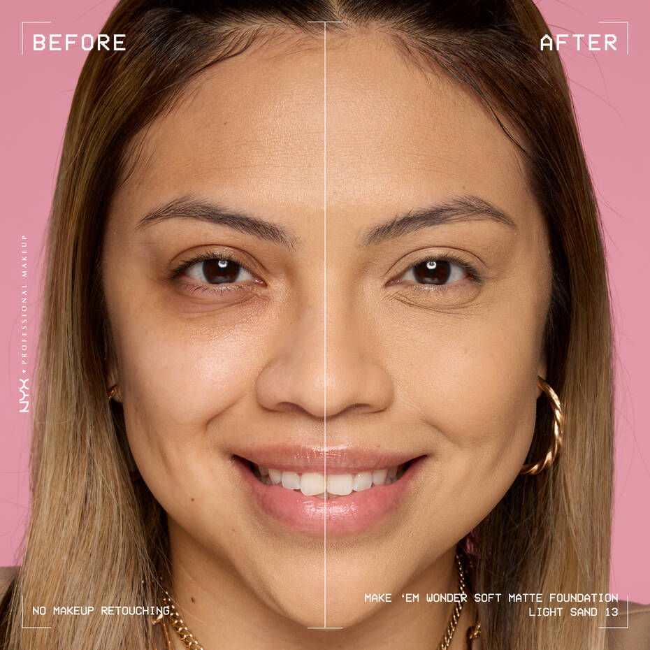 NYX Professional Makeup Make ‘EM Wonder, 24H Soft Matte Foundation