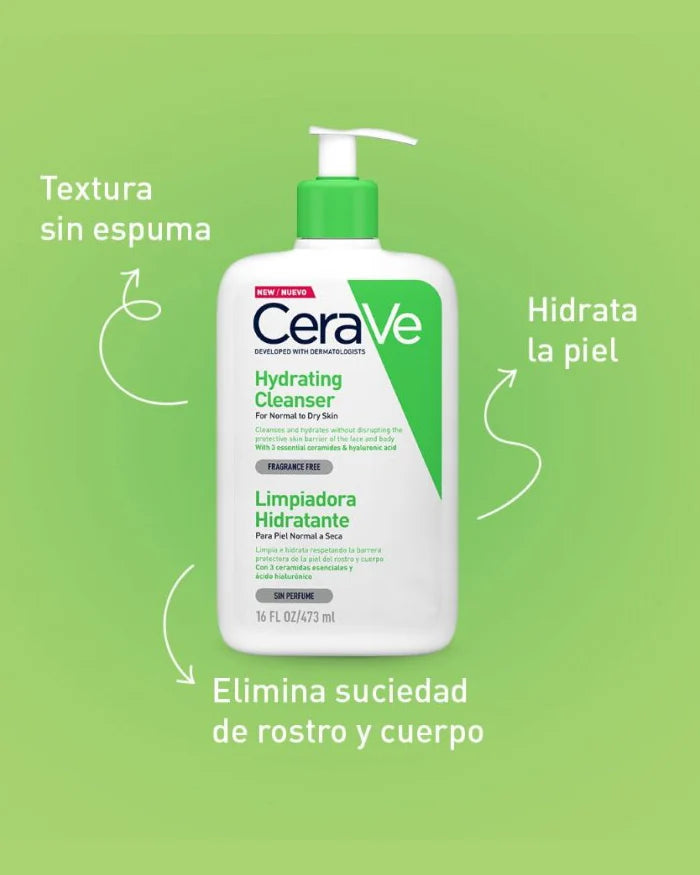 CeraVe Limpiadora Hidratante